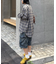 【UNISEX】モール混長袖チェックシャツ