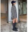 【UNISEX】モール混長袖チェックシャツ