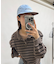 【UNISEX】スエードロゴキャップ
