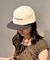 【UNISEX】スエードロゴキャップ