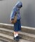 【UNISEX】チェックフルジップシャツジャケット