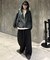 【UNISEX】チェックフルジップシャツジャケット