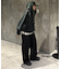 【UNISEX】チェックフルジップシャツジャケット