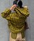 【UNISEX】チェックフルジップシャツジャケット