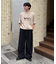 【ユニセックス】アニマル柄犬サマーニット半袖Tシャツ