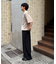 【ユニセックス】アニマル柄犬サマーニット半袖Tシャツ