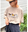 【ユニセックス】アニマル柄犬サマーニット半袖Tシャツ