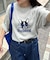 【ユニセックス】アニマル柄犬サマーニット半袖Tシャツ
