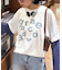 【UNISEX】レイヤードボーダーロゴロンTEE