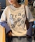 【UNISEX】レイヤードボーダーロゴロンTEE