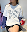 【UNISEX】レイヤードボーダーロゴロンTEE