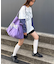 【UNISEX】レイヤードボーダーロゴロンTEE