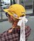 H.Sレースリボン刺繍ロゴカラーCAP