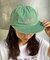 H.Sレースリボン刺繍ロゴカラーCAP