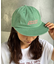H.Sレースリボン刺繍ロゴカラーCAP