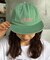 H.Sレースリボン刺繍ロゴカラーCAP