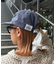 H.Sレースリボン刺繍ロゴカラーCAP