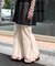 H.Sコーデュロイ裾フリルフレアパンツ