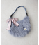 H.Sリボンチャーム付マルチWAYファーBAG