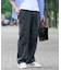 コットンツイルベルティッドイージーパンツ