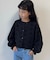 【KIDS】【India】カットワークレースクロップド丈カーデ