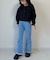 【KIDS】【India】カットワークレースクロップド丈カーデ