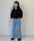 【KIDS】【India】カットワークレースクロップド丈カーデ