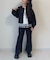 【KIDS】【India】カットワークレースクロップド丈カーデ