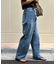 【HENRY】vintagedenim/ウエスト紐ベルト付きワイドデニム