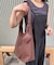 ポーチチャーム付きA4サイズBAG