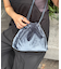 カラビナ付きベロアスタッズ巾着BAG