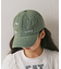【KIDS】コットンレース紐ピグメント加工TIMEロゴCAP