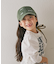 【KIDS】コットンレース紐ピグメント加工TIMEロゴCAP