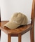【KIDS】コットンレース紐ピグメント加工TIMEロゴCAP