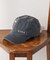 【KIDS】コットンレース紐ピグメント加工TIMEロゴCAP
