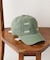 【KIDS】コットンレース紐ピグメント加工TIMEロゴCAP