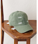 【KIDS】コットンレース紐ピグメント加工TIMEロゴCAP