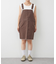 【willow】ミニスカレイヤードサロペット