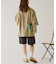 【GEVACO】ボクシーハーフスリーブワークシャツ