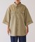 【GEVACO】ボクシーハーフスリーブワークシャツ