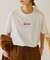 【GEVACO】ワンポイントロゴチェーン刺繍半袖Tシャツ