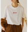 【GEVACO】ワンポイントロゴチェーン刺繍半袖Tシャツ