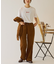 【GEVACO】ワンポイントロゴチェーン刺繍半袖Tシャツ