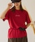 【GEVACO】ワンポイントロゴチェーン刺繍半袖Tシャツ