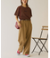 【GEVACO】ワンポイントロゴチェーン刺繍半袖Tシャツ