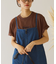 【GEVACO】ワンポイントロゴチェーン刺繍半袖Tシャツ