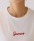 【GEVACO】ワンポイントロゴチェーン刺繍半袖Tシャツ