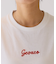 【GEVACO】ワンポイントロゴチェーン刺繍半袖Tシャツ