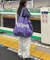 【UNISEX】BIGトートカラーバッグ