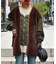 【etsinta】ファー切替ジャケット